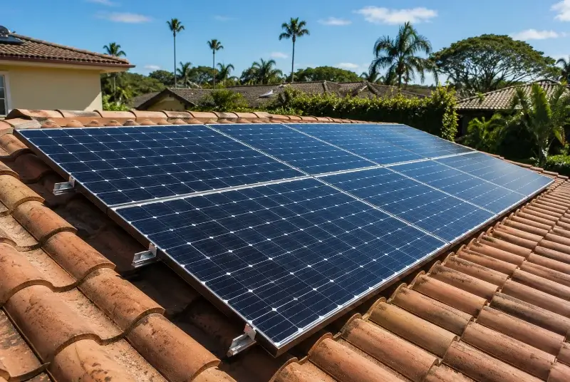 Installation de panneaux solaires à Mirepeix